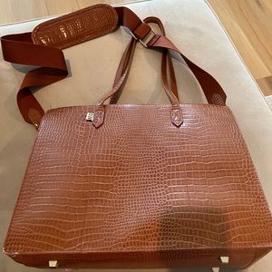 Beis Mini Work Tote in Cognac
